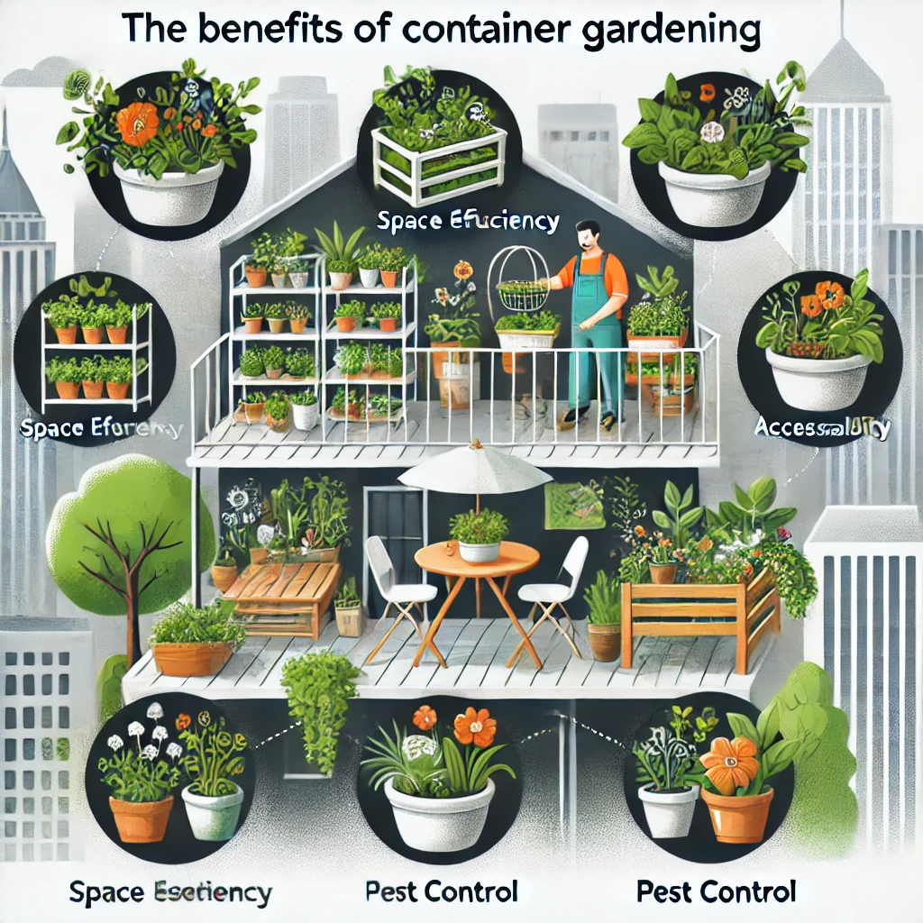 Benefits of Container Gardening