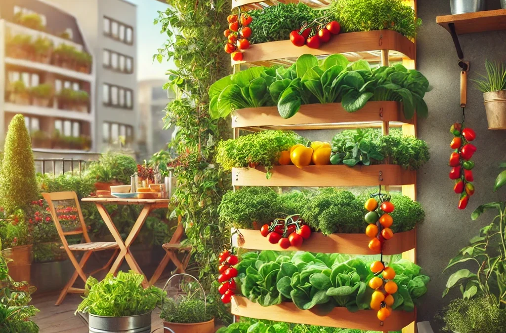 How to Grow a Vertical Vegetable Garden Using The Garden Tower Project 2