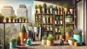 Choosing the Right Containers for Your Apartment Container Gardening