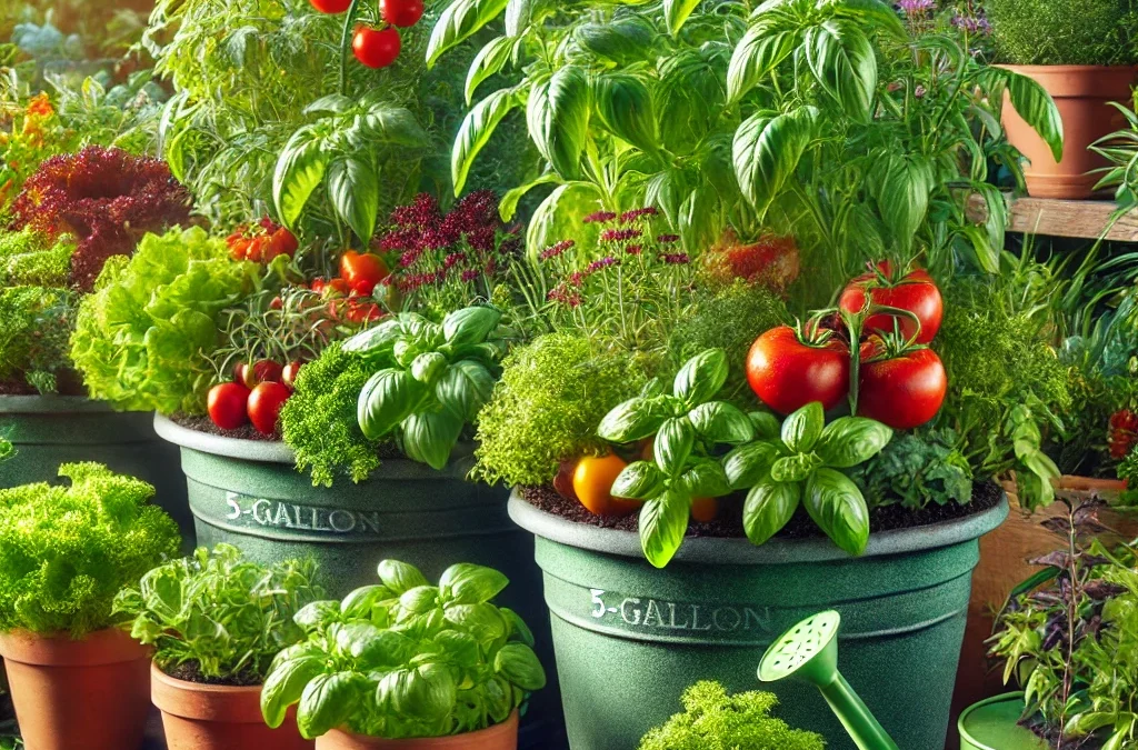 5-Gallon Container Gardening: Thrive Anywhere, Even If You’ve Killed a Cactus