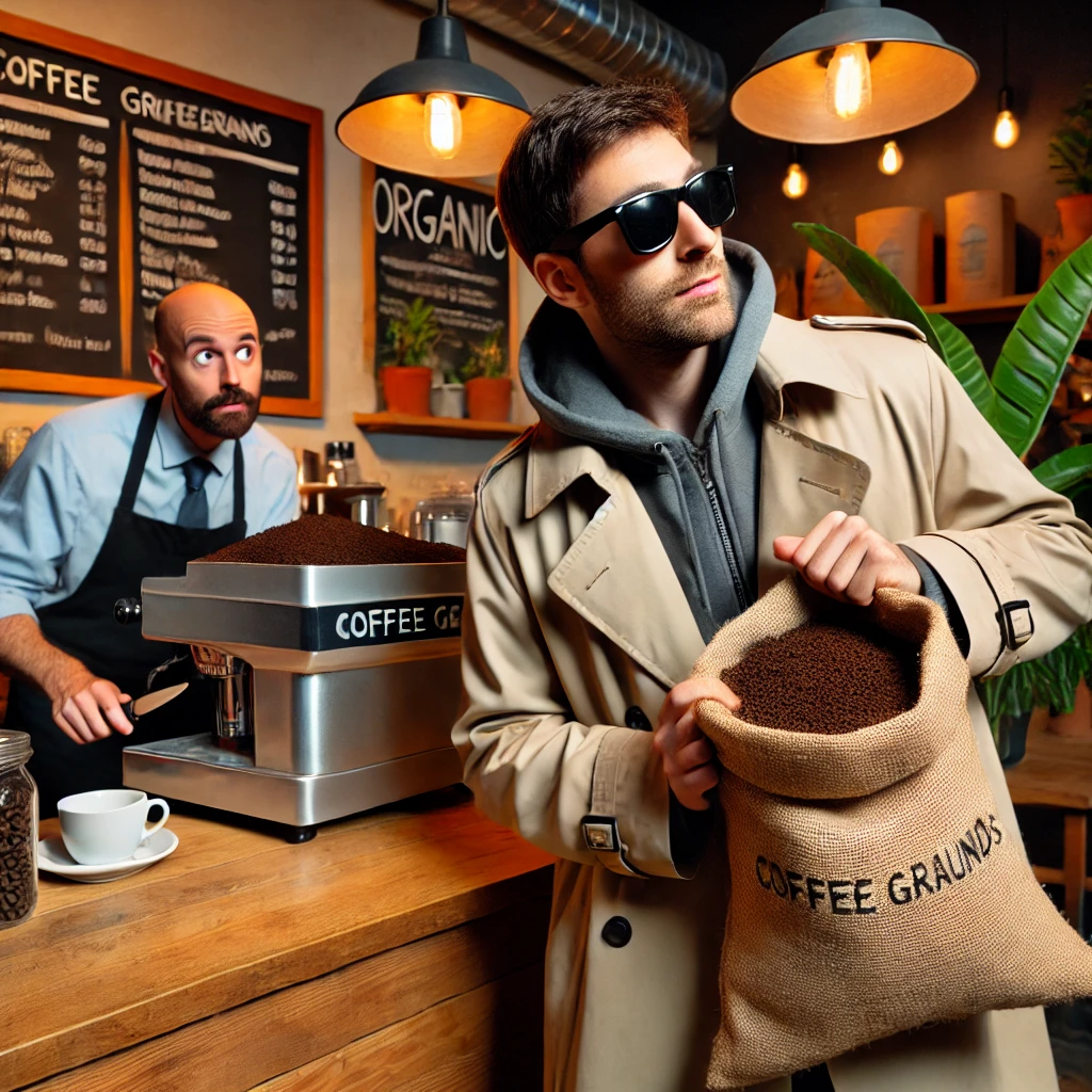 Steal Your Coffee Shop’s Grounds (Espresso-Soil Espionage)