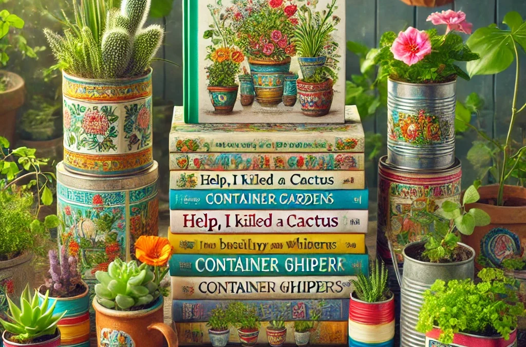 The Top 10 Best Container Gardening Books: From “Help, I Killed a Cactus” to “I’m Basically a Plant Whisperer”