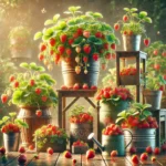 Container Gardening Strawberries