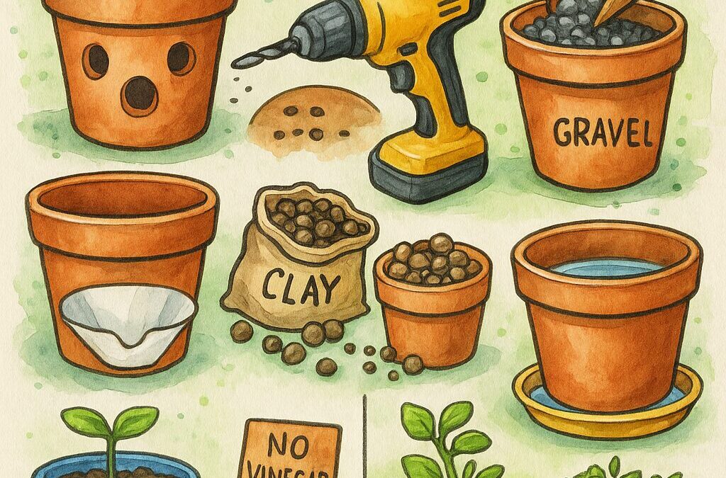 7 Essential Container Gardening Drainage Solutions for Thriving Plants