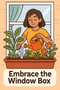Embrace the Window Box Embrace the Window Box