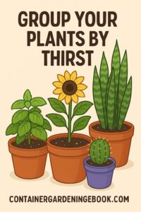 Group Your Plants by Thirst The Astonishing Garden Tower 2