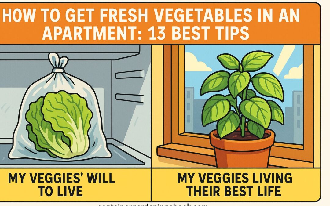 How to Get Fresh Vegetables in an Apartment: 13 Best Tips