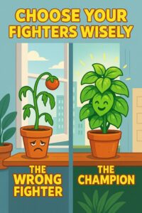 How To Get Fresh Vegetables In An Apartment Pinterest 2 Choose Your Fighters Wisely