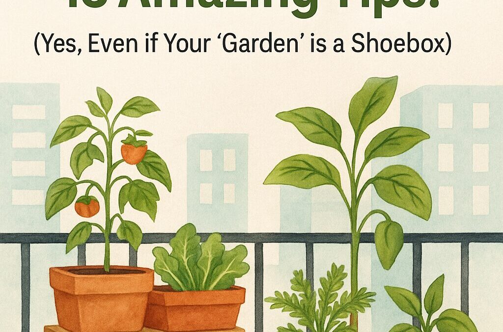 Grow Vegetables Small Space: 13 Amazing Tips!
