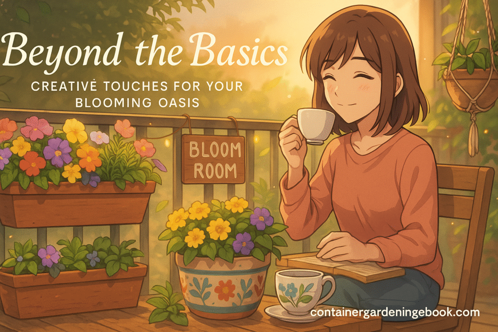 Beyond the Basics: Creative Touches for Your Blooming Oasis