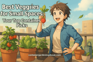 Grow Your Own: Top Container Garden Ideas for Vegetables & Herbs 2 Best Veggies for Small Spaces: Your Top Container Picks