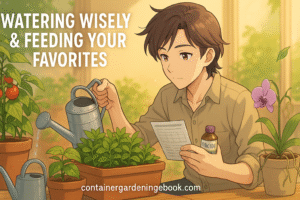 Grow Your Own: Top Container Garden Ideas for Vegetables & Herbs 3 Watering Wisely & Feeding Your Favorites