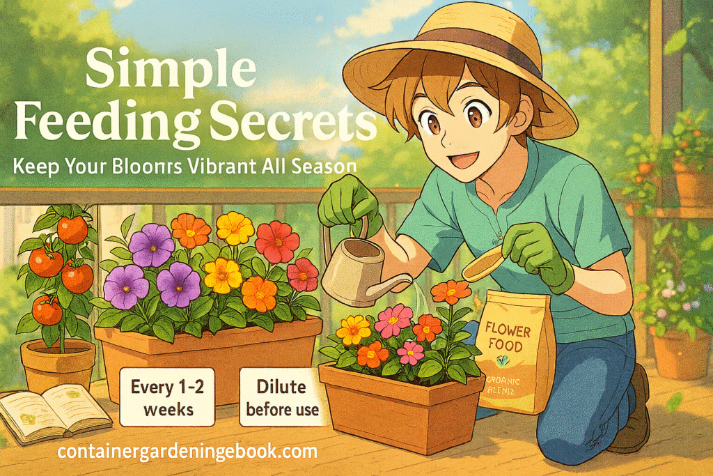 Simple Feeding Secrets: Keeping Your Blooms Vibrant All Season
