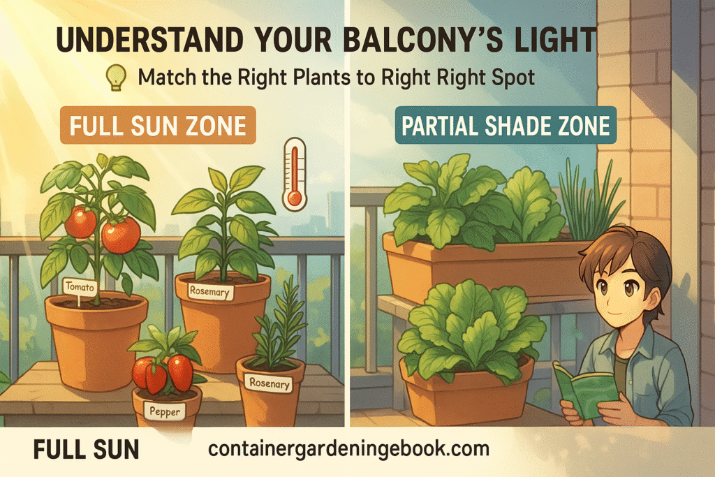 Understanding Your Balcony's Light: Matching Plants to Sun and Shade
