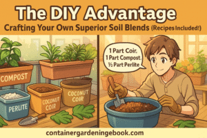Unlock Thriving Plants: Secrets to the Best Soil for Container Gardening 2 The DIY Advantage: Crafting Your Own Superior Soil Blends (Recipes Included!)
