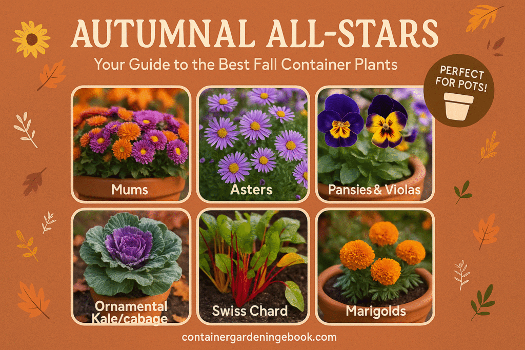 Spooktacular Fall Container Garden Ideas: Easy Halloween Decor Ideas 1 Autumnal All-Stars: Choosing Your Fall Plants