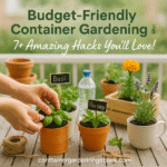 Budget-Friendly Container Gardening: 7+ Amazing Hacks! Budget Friendly Container Gardening
