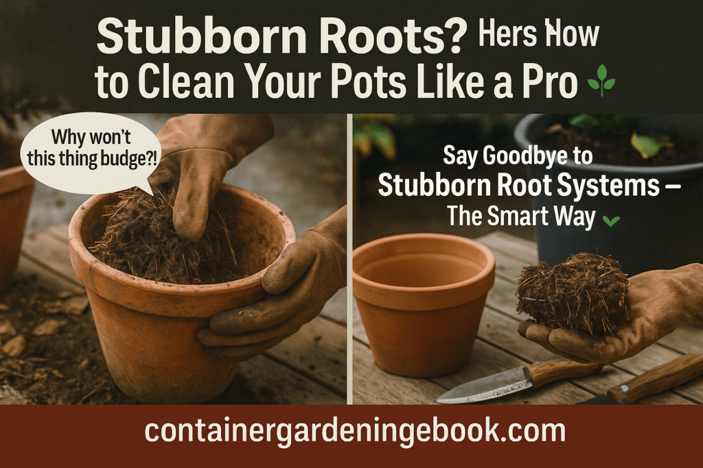 My 7-Step Checklist for End-of-Season Container Cleanup 1 Removing Stubborn Debris and Root Systems