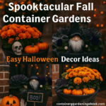 Spooktacular Fall Container Garden Easy Halloween Decor Ideas