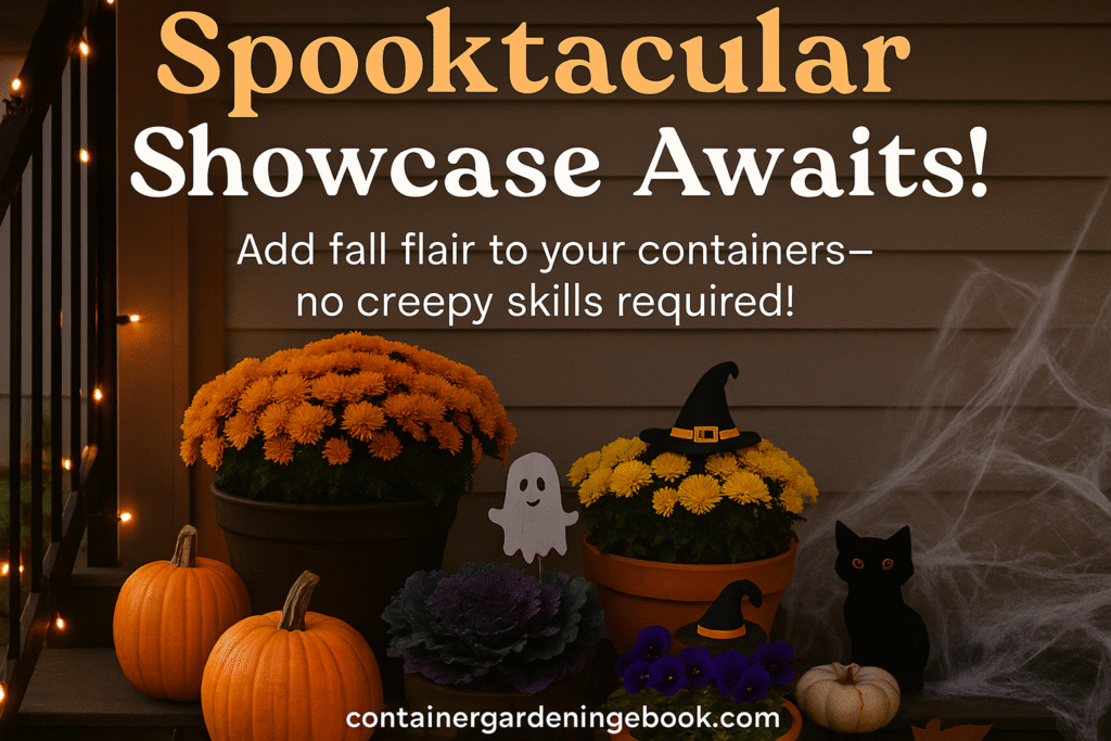 Spooktacular Fall Container Garden Ideas: Easy Halloween Decor Ideas 4 Your Spooktacular Showcase Awaits!