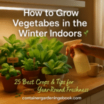 How to Grow Vegetables in the Winter Indoors 25 Best Crops Tips