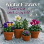 Winter Flowers: 7 Ideas to End Bleak, Boring Pots Winter flowers