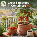 How to Grow Tomatoes in Containers Main