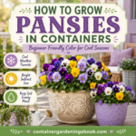 How to Grow Pansies in Containers
