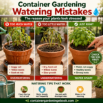 Container Gardening Watering Mistakes