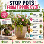 Keep Container Plants From Tipping Over