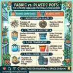 Fabric Grow Bags vs. Plastic Pots