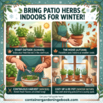 Bring Patio Herbs Indoors For Winter
