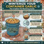 Grow Garlic in a 5 Gallon Pot